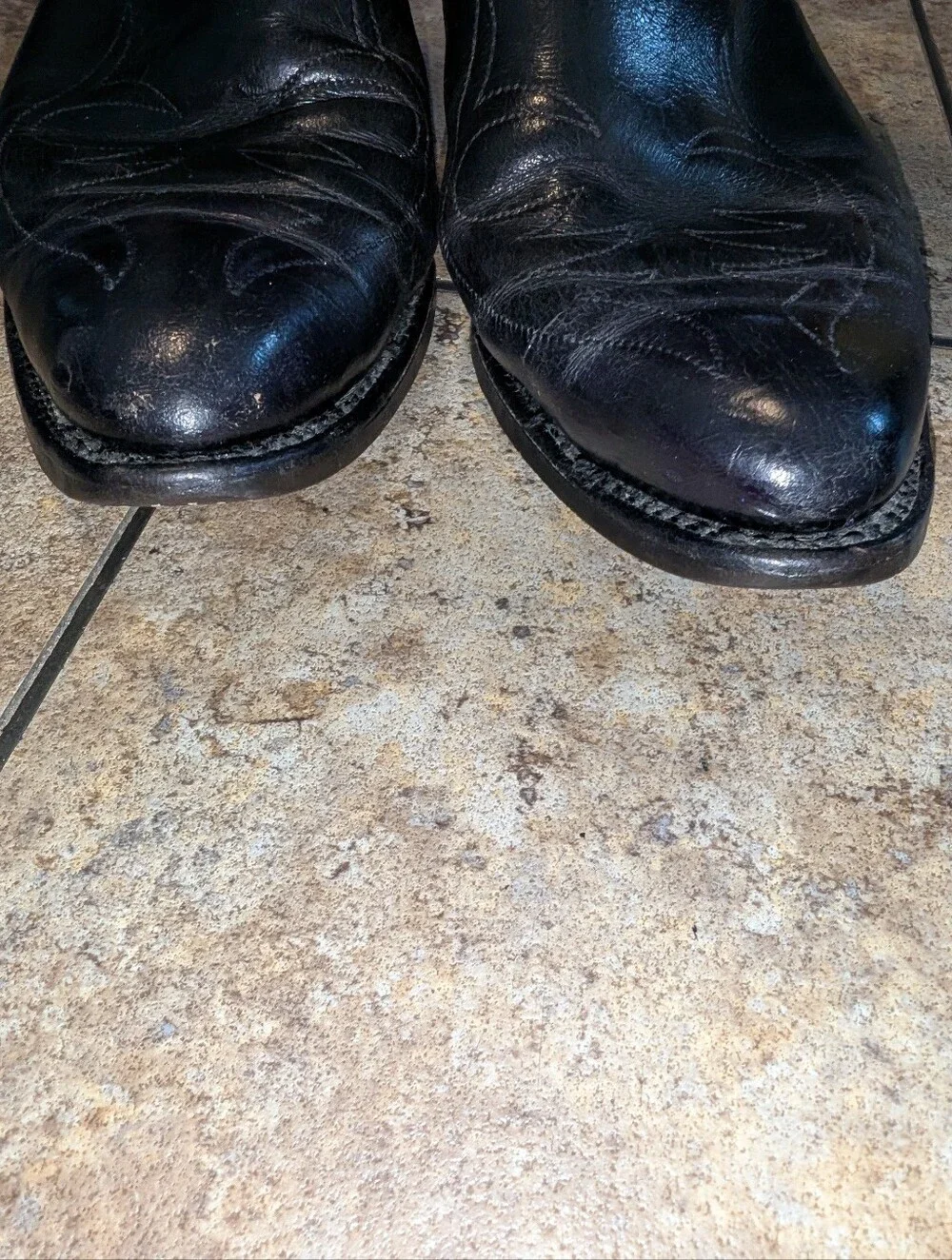 Mason Vintage Leather Boots Men's 10 D 1988